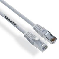 Патч-корд кат.5Е F/UTP 24 AWG LSZH 0.15м TOKOV PRO TOKOV Eletrcic TKP-PC06-5EF-CULSZH-015M