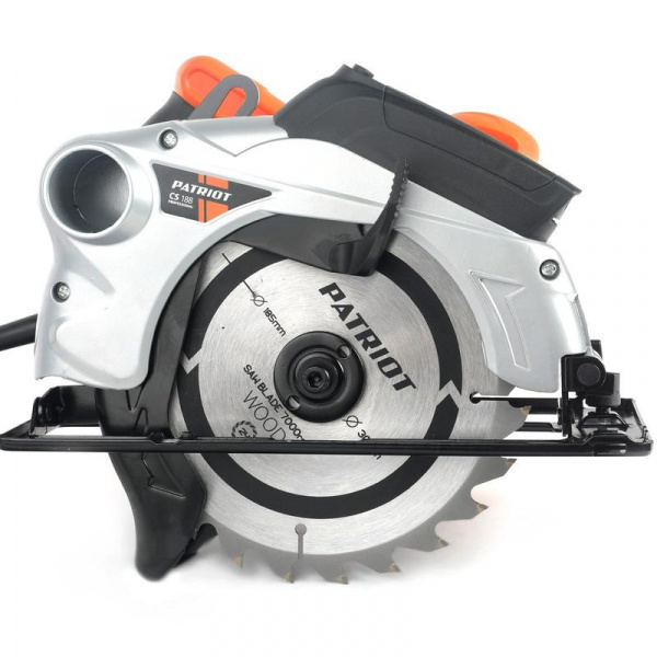 Пила циркулярная CS188 1500Вт пильный диск 185х30мм PATRIOT 190301630
