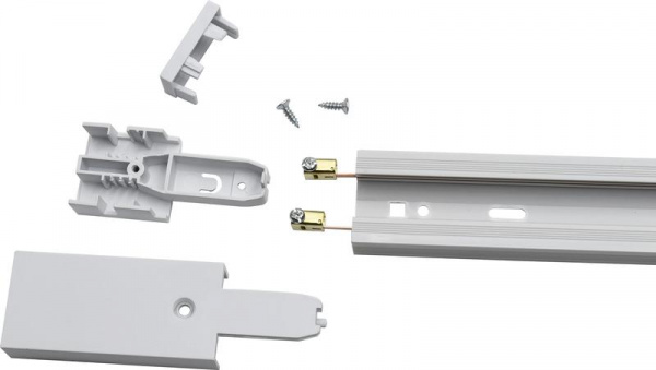 Шинопровод PTR P 1M-WH бел. (пластик) 1м JazzWay 5051973