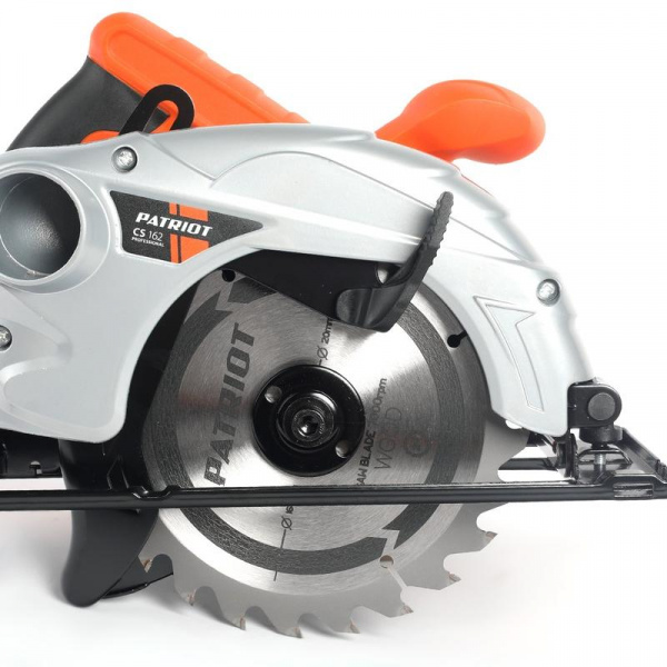 Пила циркулярная CS162 1200Вт пильный диск 160х20мм PATRIOT 190301620