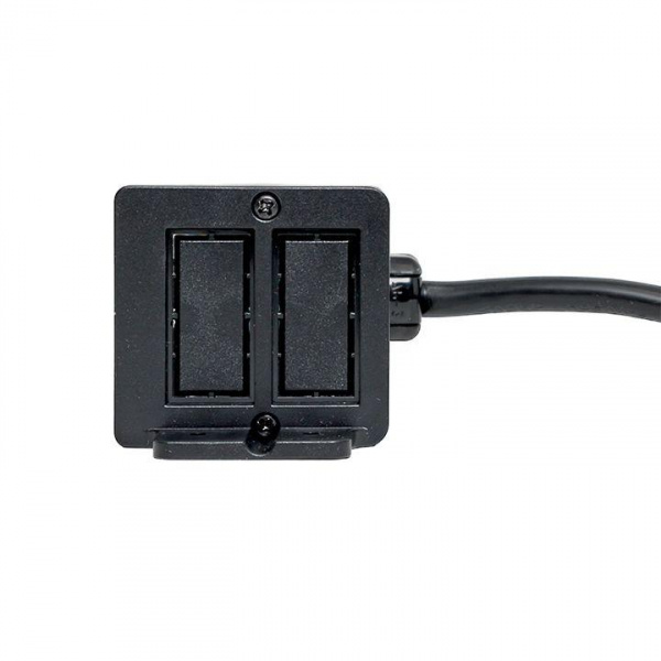 Блок розеточный встраиваемый настольный для крепления под столом 8 модулей C-Line EKF cl-vnbu-8-s