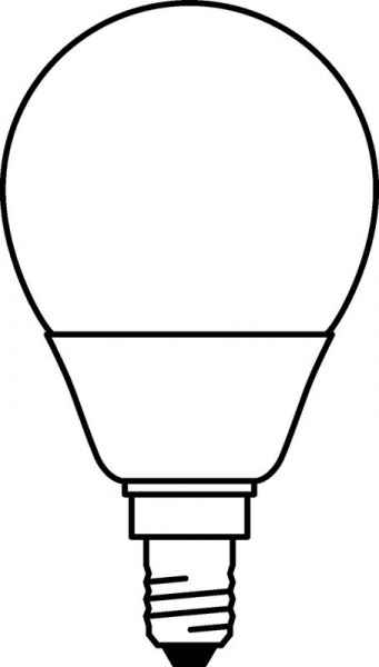 Лампа светодиодная LED Value LVCLP60 7SW/830 шар матовая E14 230В 10х1 RU OSRAM 4058075579620